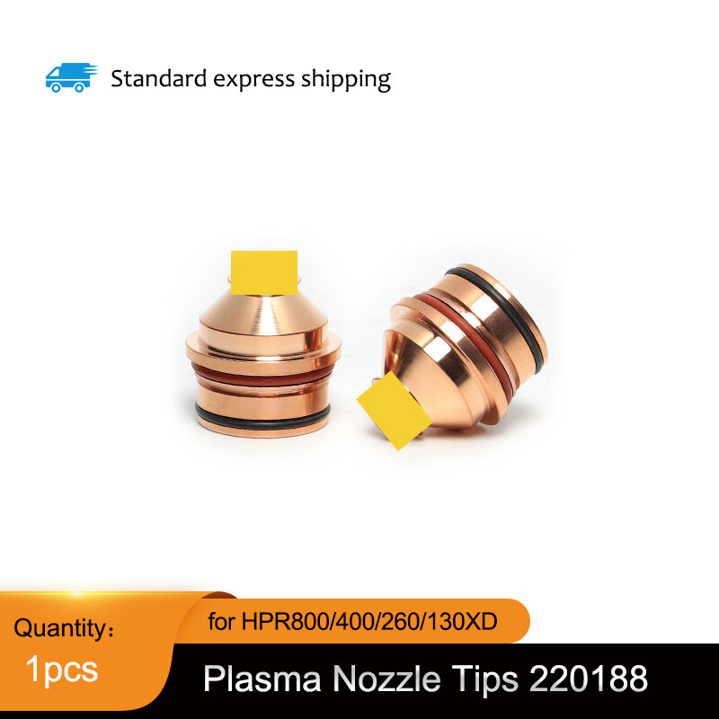 1/5pcs YOUCU 220188 Nozzle Tips For Hypertherm HPR800/400/260/130XD Plasma Torch