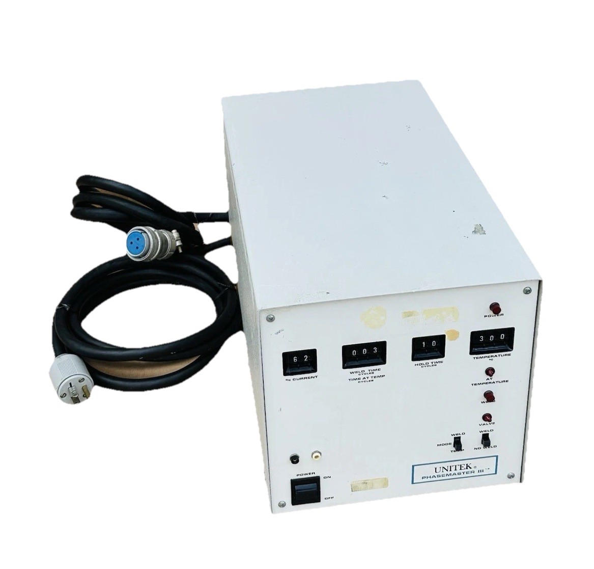 UNITEK 1-220-01 PHASEMASTER III BENCHTOP WELDING POWER SUPPLY
