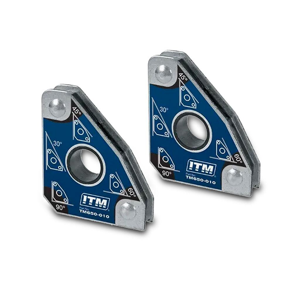 2 X ITM 15Kg Multi-Angle Magnet Welding Clamp 45º 90º Magnetic Arrow, TM650-010
