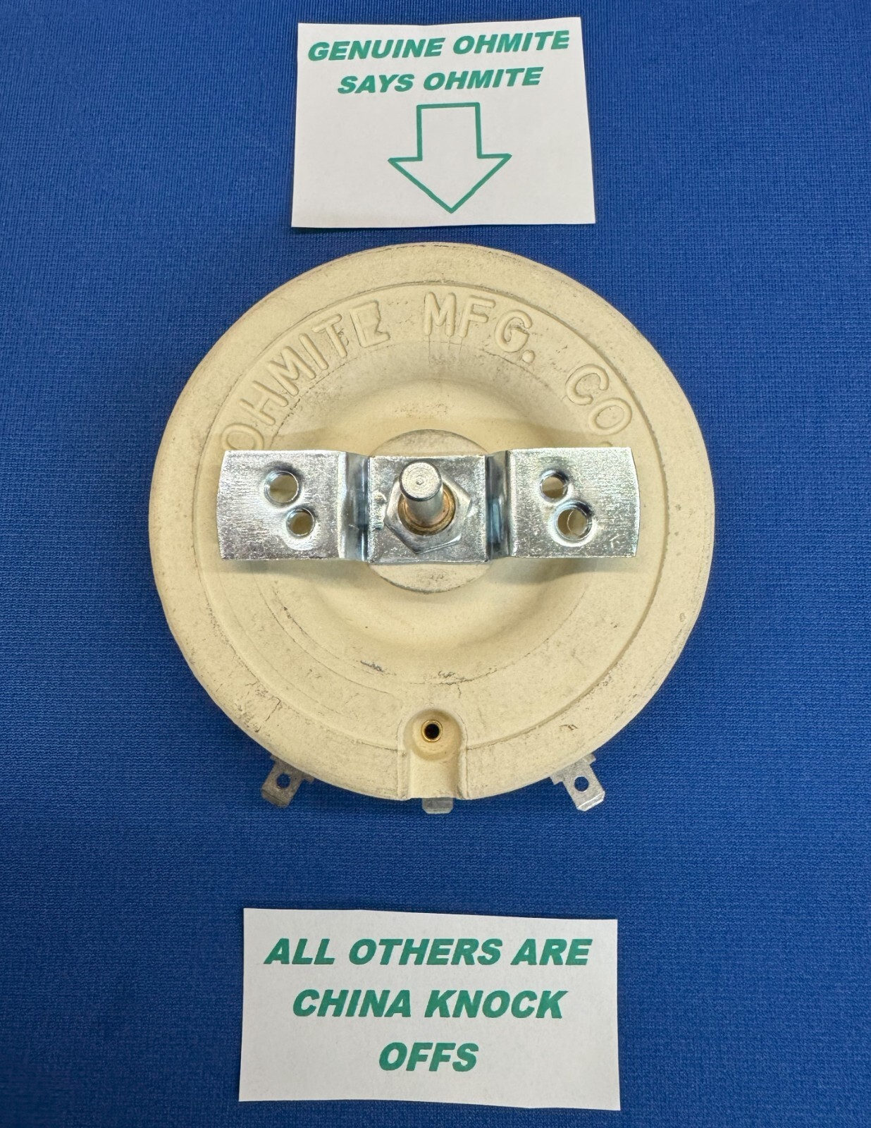 REAL Ohmite Fits Miller Welder Rheostat 150 Watt 15 Ohm SRH-222 SRH-333SRH-444