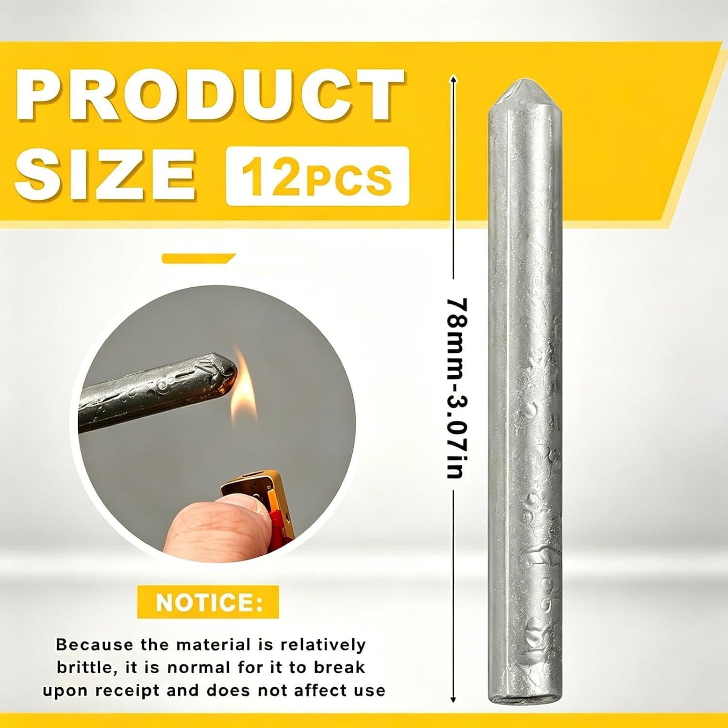 12Pcs Low Temperature Universal Welding Rod, Low Temp Welding Rods, Aluminum Wel