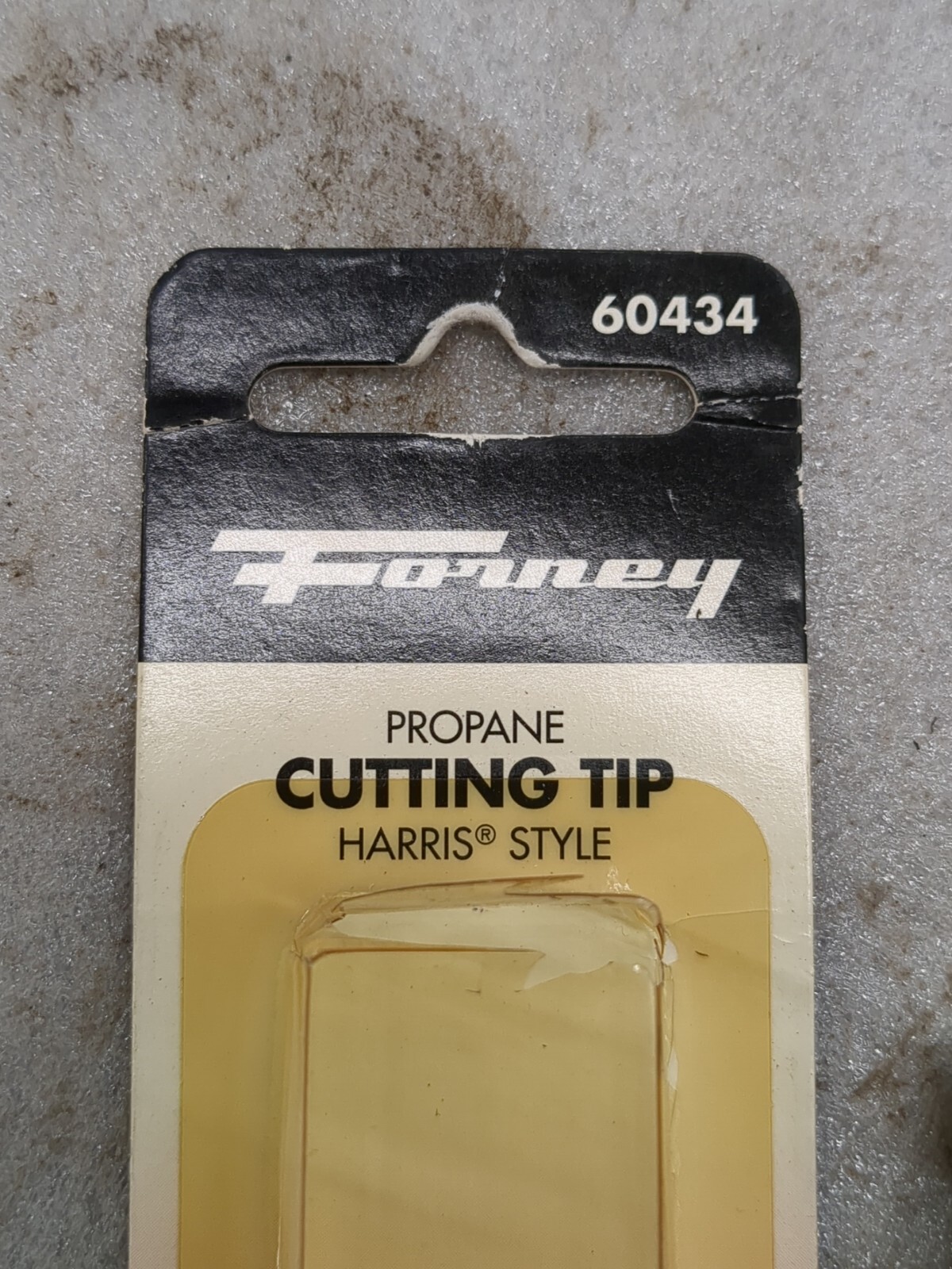 Forney Propane Cutting Tip #60434 Harris Size 1 6290-1NX