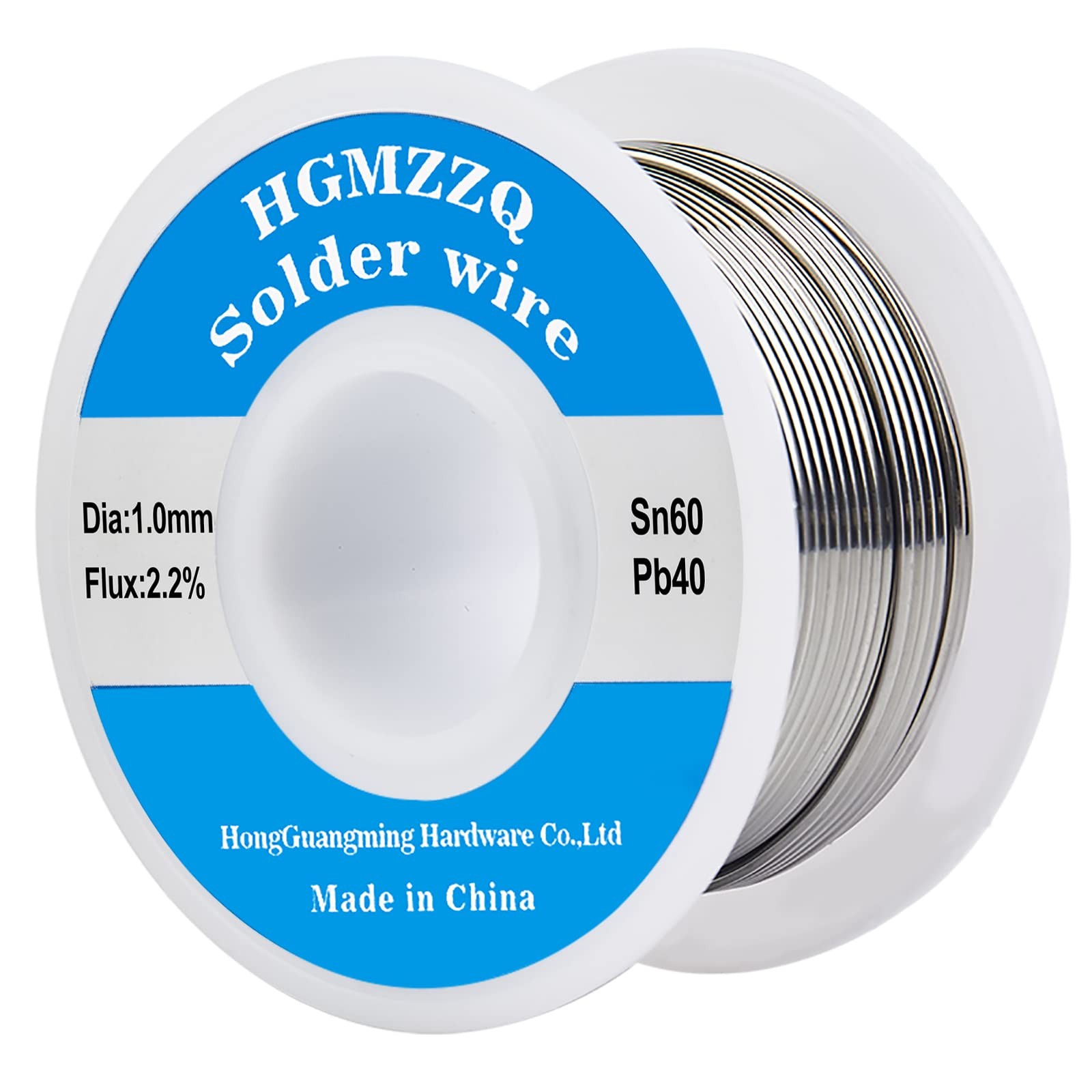 HGMZZQ 60/40 Tin Lead Solder Wire with Rosin core for Electrical 1.0mm-50g