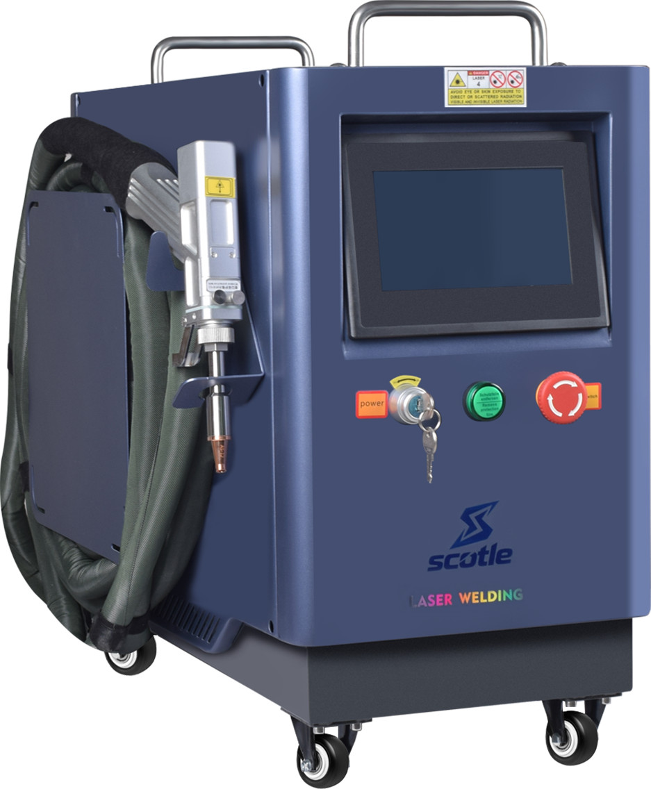 Portable Handheld Laser Welder 2000W 4in1 Air Cooled Welding Stainless Steel