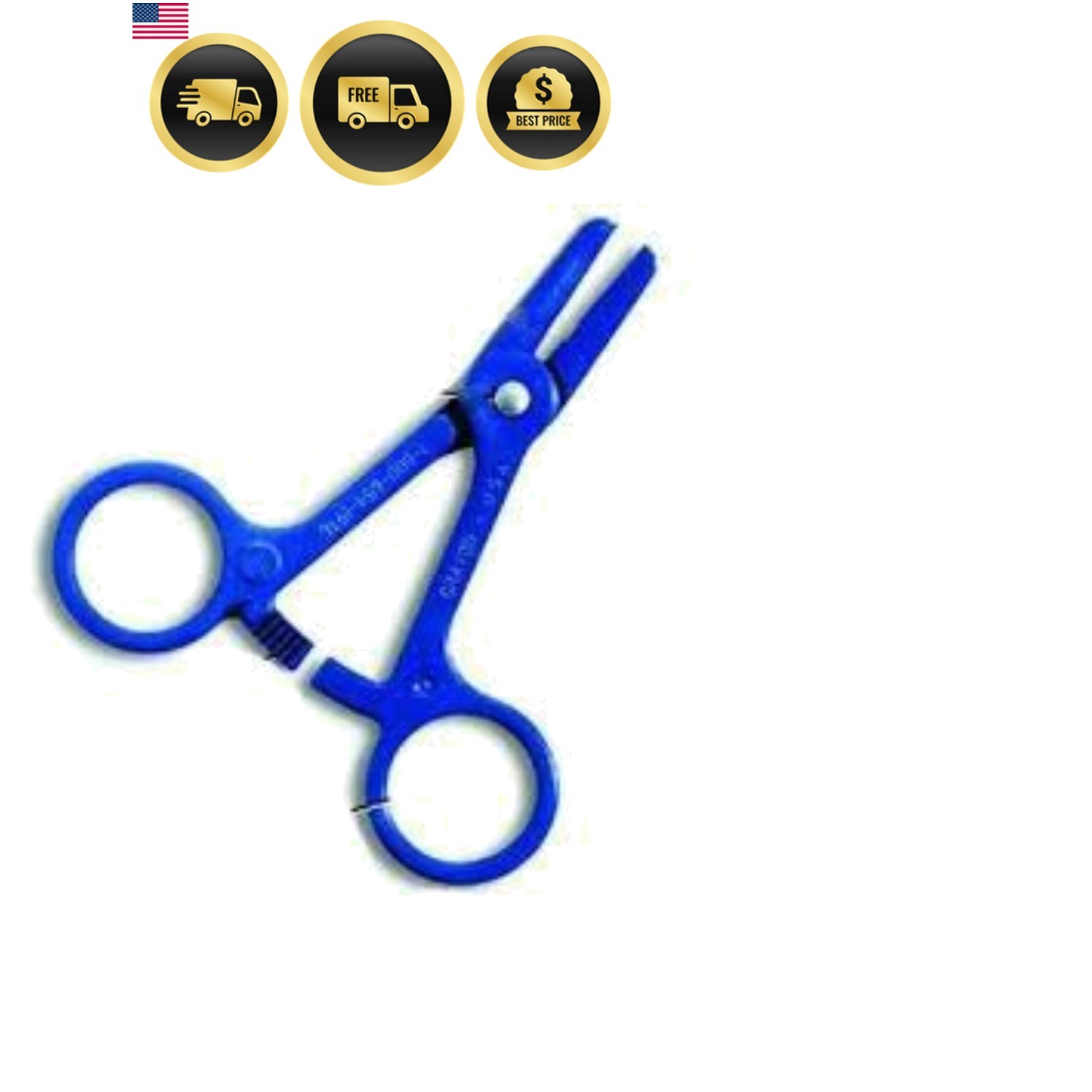 Dravon Plastic Occluding Tube Clamp Hemostat – 1 Each / Each