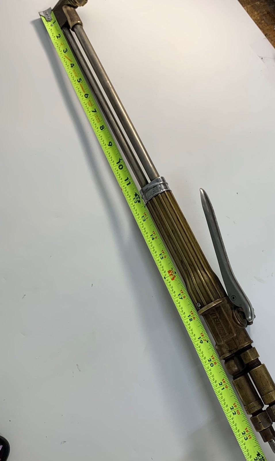 UNIWELD HAND CUTTING TORCH 850 Welding Torch ~ Approx 24″ Overall