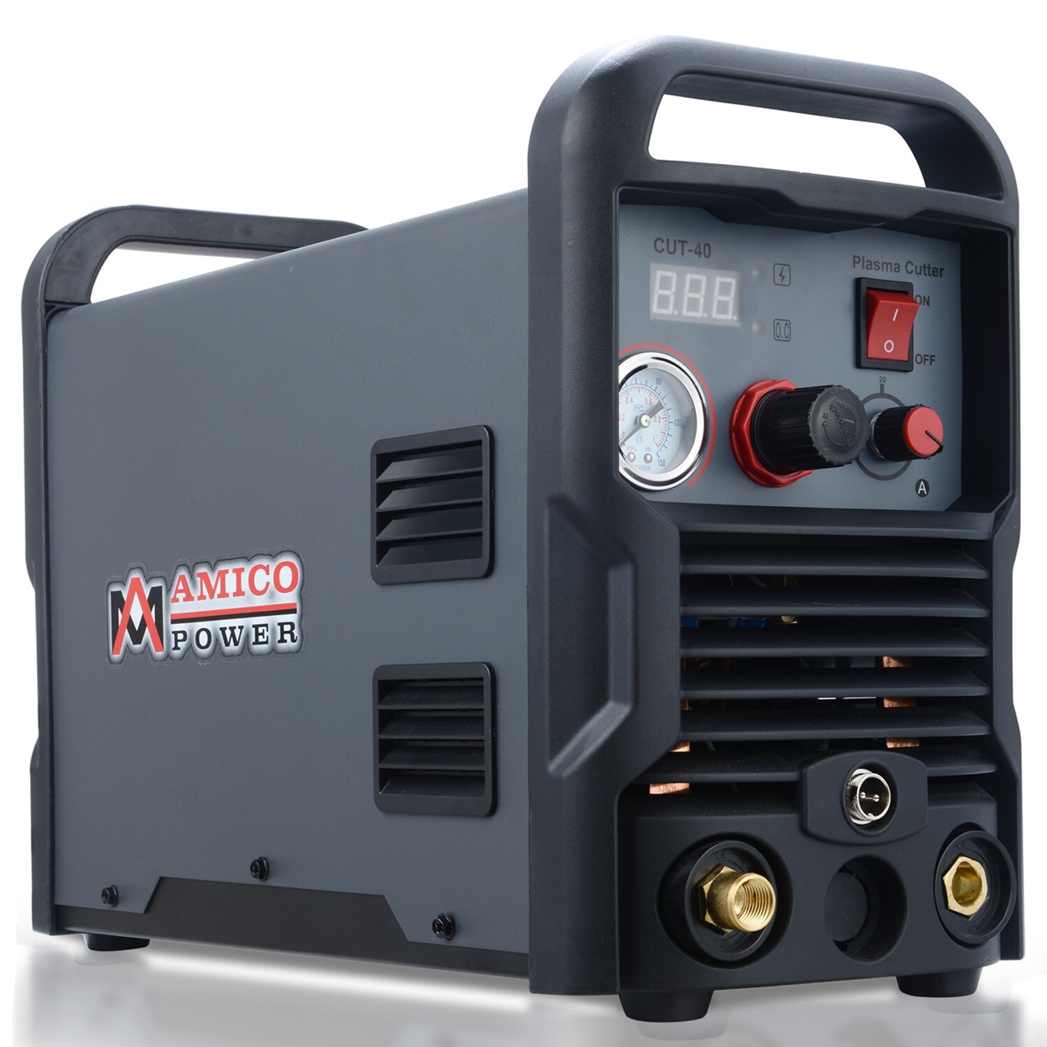 CUT-40, 40 Amp Plasma Cutter, 110V & 230V Dual Voltage Pro. Cutting Machine