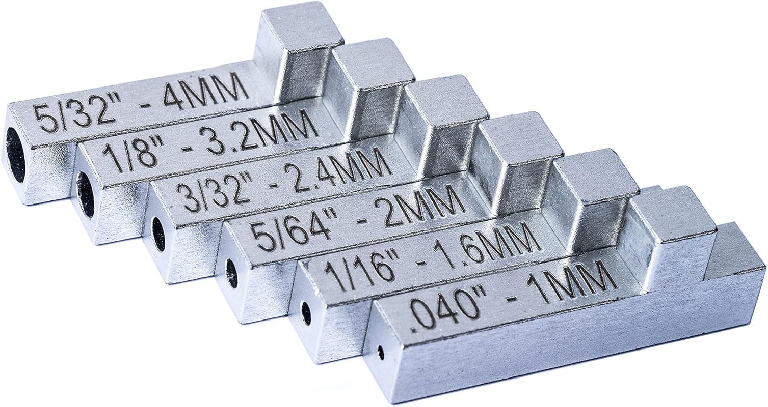 Tungsten Electrode Sharpener/Grinder Head Tool for TIG/GTAW Welding with Cut-Off