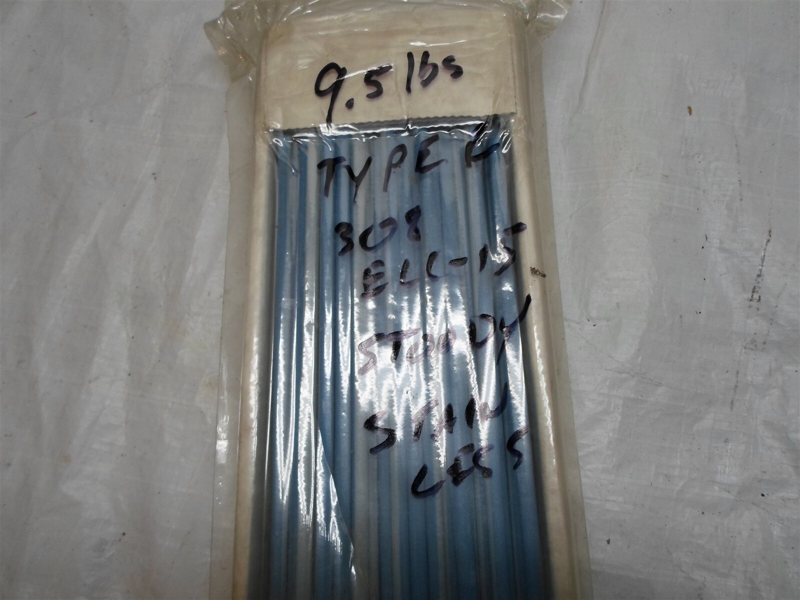 9.5 lbs: Stoody Stainless Steel Welding Rods Type E 308 ELC-15 1/8″ Electrode