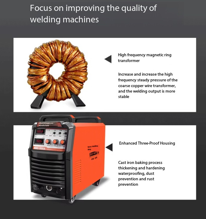 DPM Industrial Grade Gas Welding CO2 Shielded Dual-purpose Welding Machine