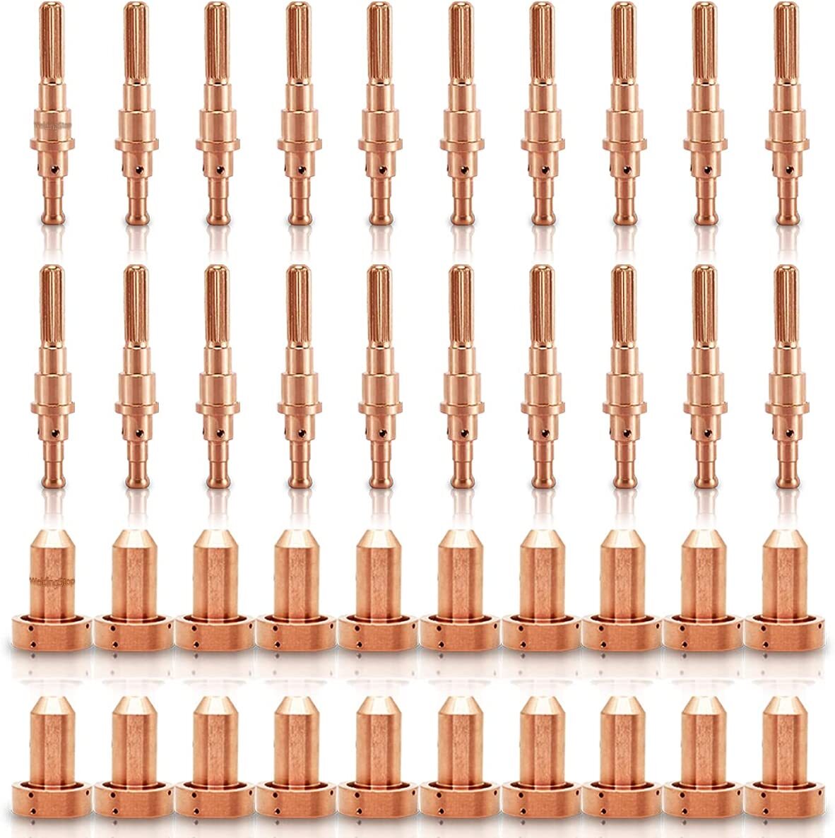 40pc Plasma Electrode 9-8215 Tip 9-8212 100A for Thermal Dynamics SL60/100 Torch