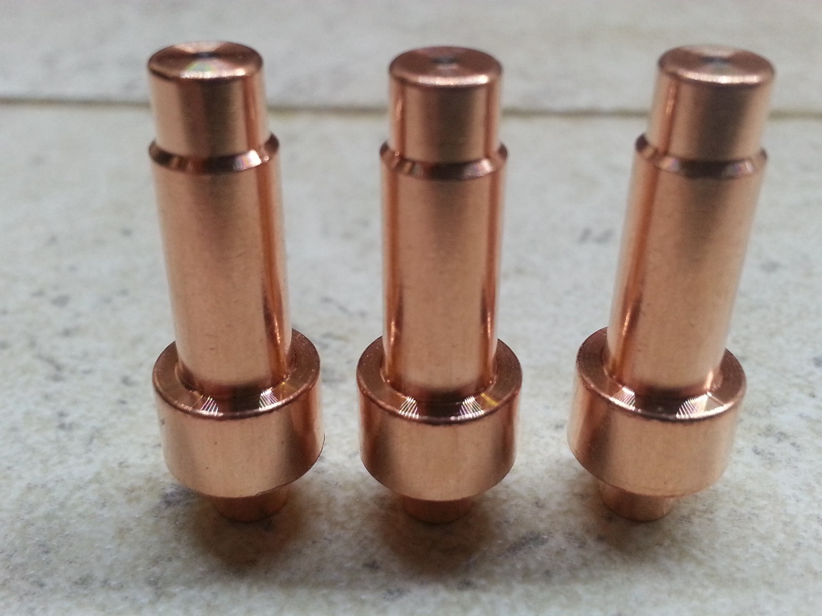 3 x 249926 Electrodes 40A for Miller® Spectrum XT30 XT40 Torch 375/625 XTreme