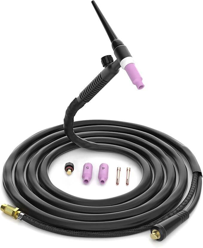 150A TIG Welding Torch WP17V Welding Gun SR-17V for Lift TIG Function For Diy