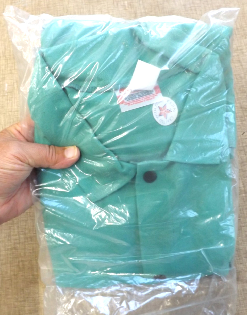 VINTAGE NOS WELDING SHIRT JACKET WESTEX PROBAN FR-7A XXL USA FLAME RESISTANT