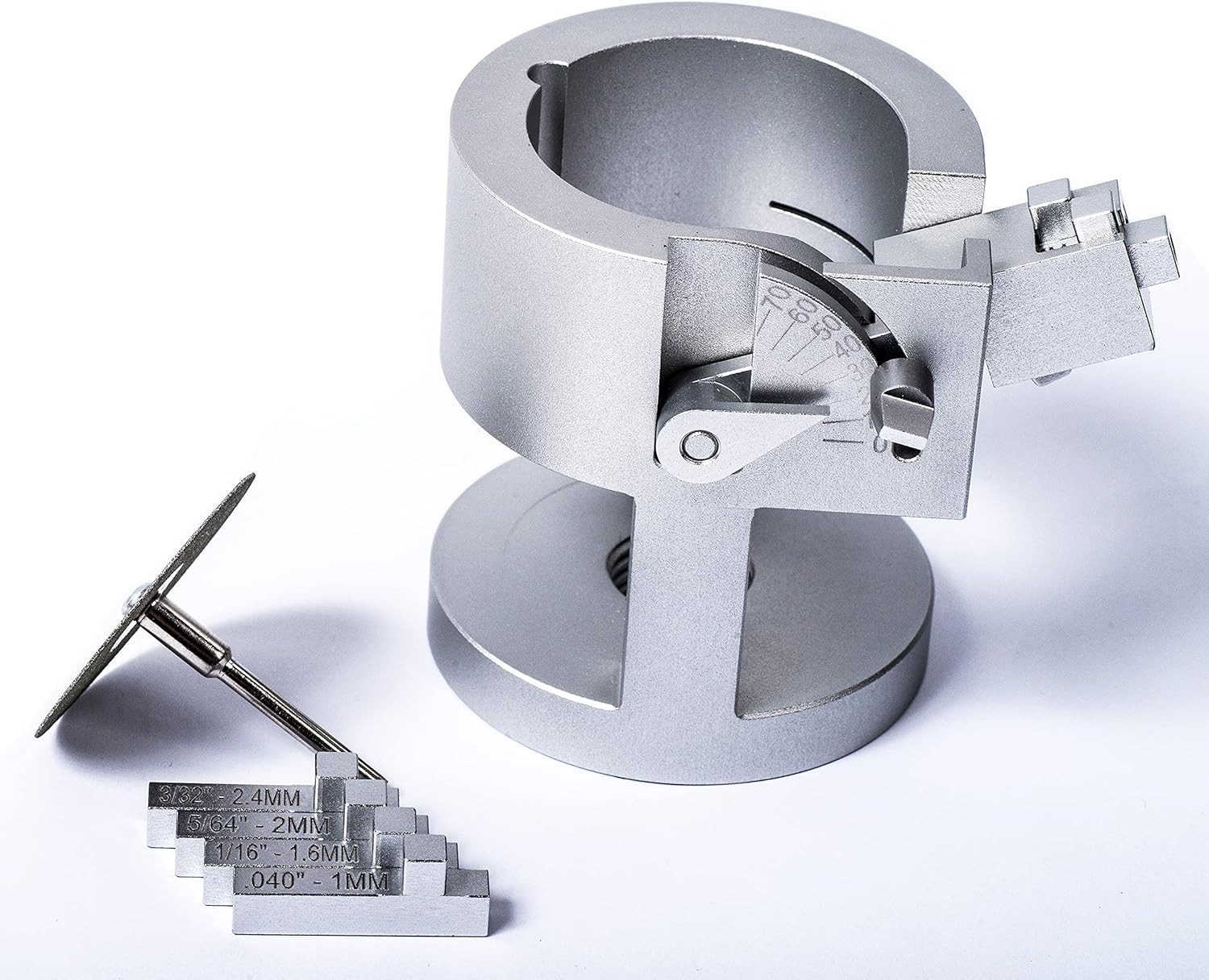 Tungsten Electrode Sharpener/Grinder Head Tool for TIG/GTAW Welding with Cut-Off