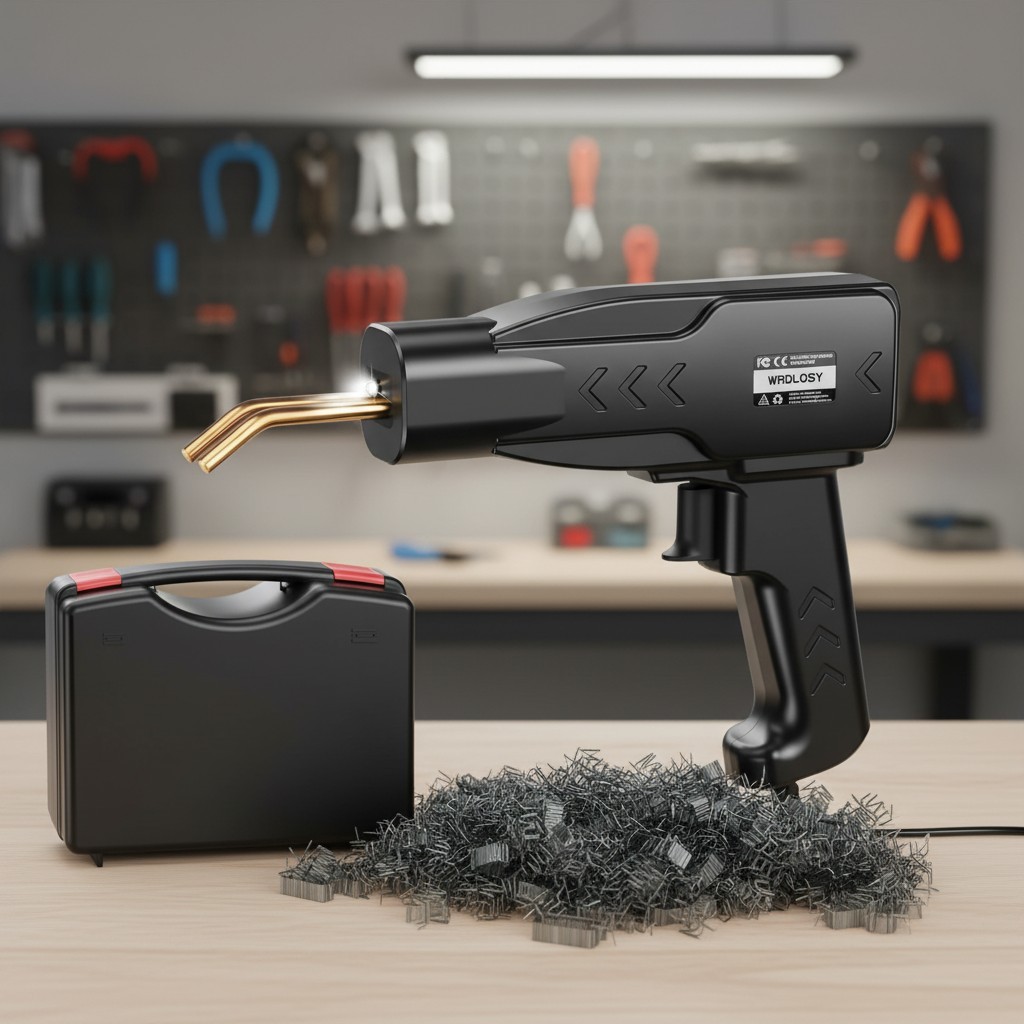 220W Fast Heating Plastic Welder Kit with Staples – Precision Repairs Made Easy