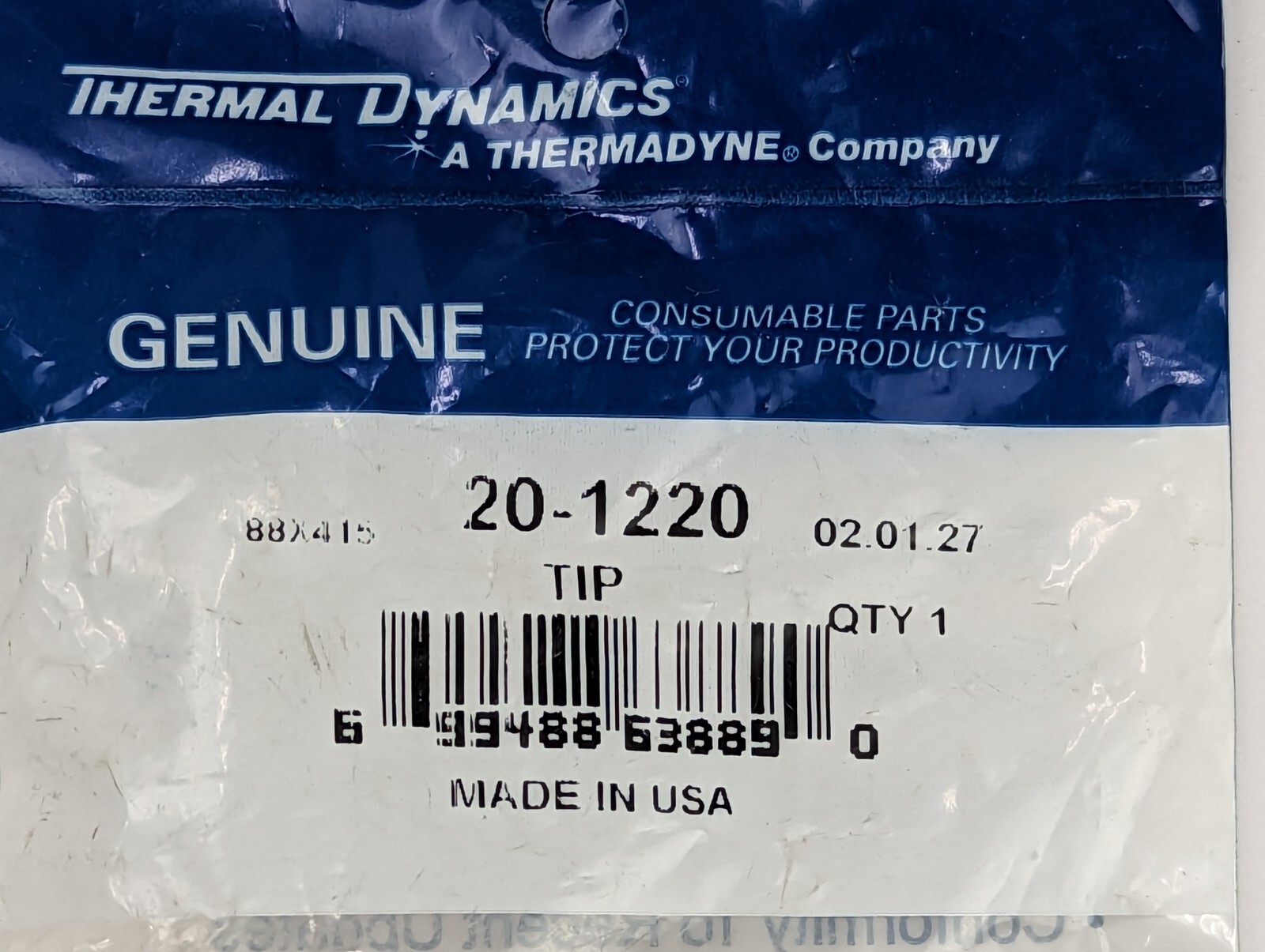 13 pc Thermal Dynamics 20-1220 Tip Torch Nozzle Welding Equipment Plasma Cutting