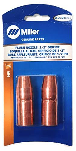 Miller Flush Nozzle, 1/2″ Orifice, part no. NS-M1200C (2 per pack).