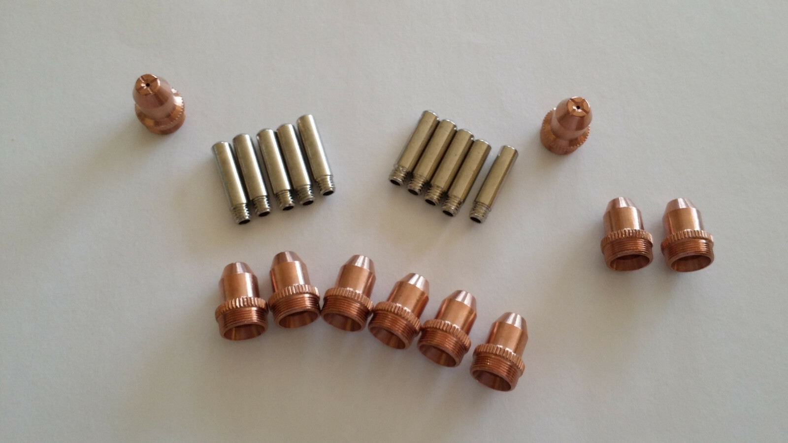 Lotos Plasma Cutter 20pcs Consumables for Brown Color LT5000D, CT520D, LTP5000D