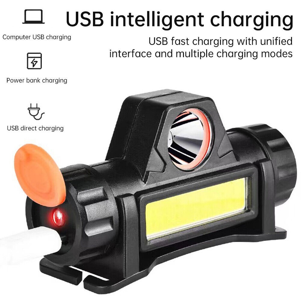Adjustable Base For Welding Helmet Headlight with Multiple Lighting Modes