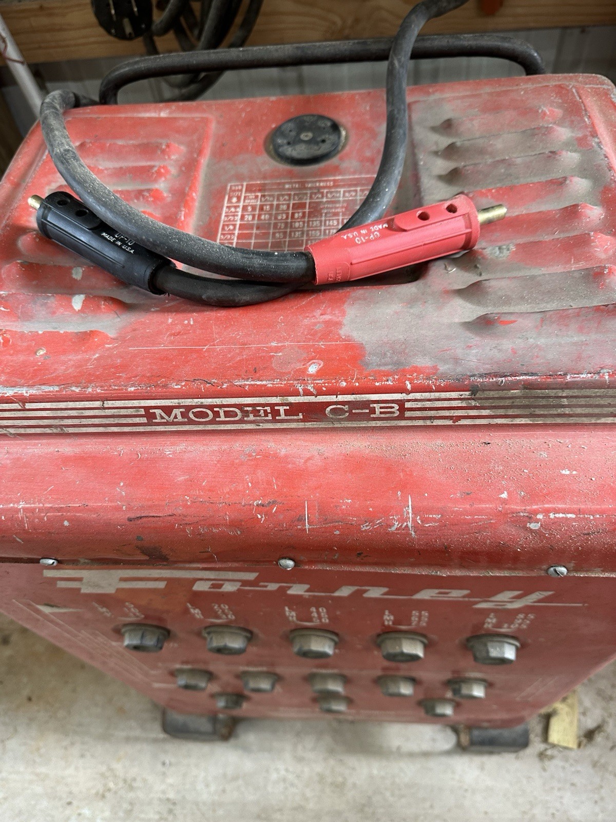 Forney Model C-B Stick Arc Welder Welding Machine, DC Polarity