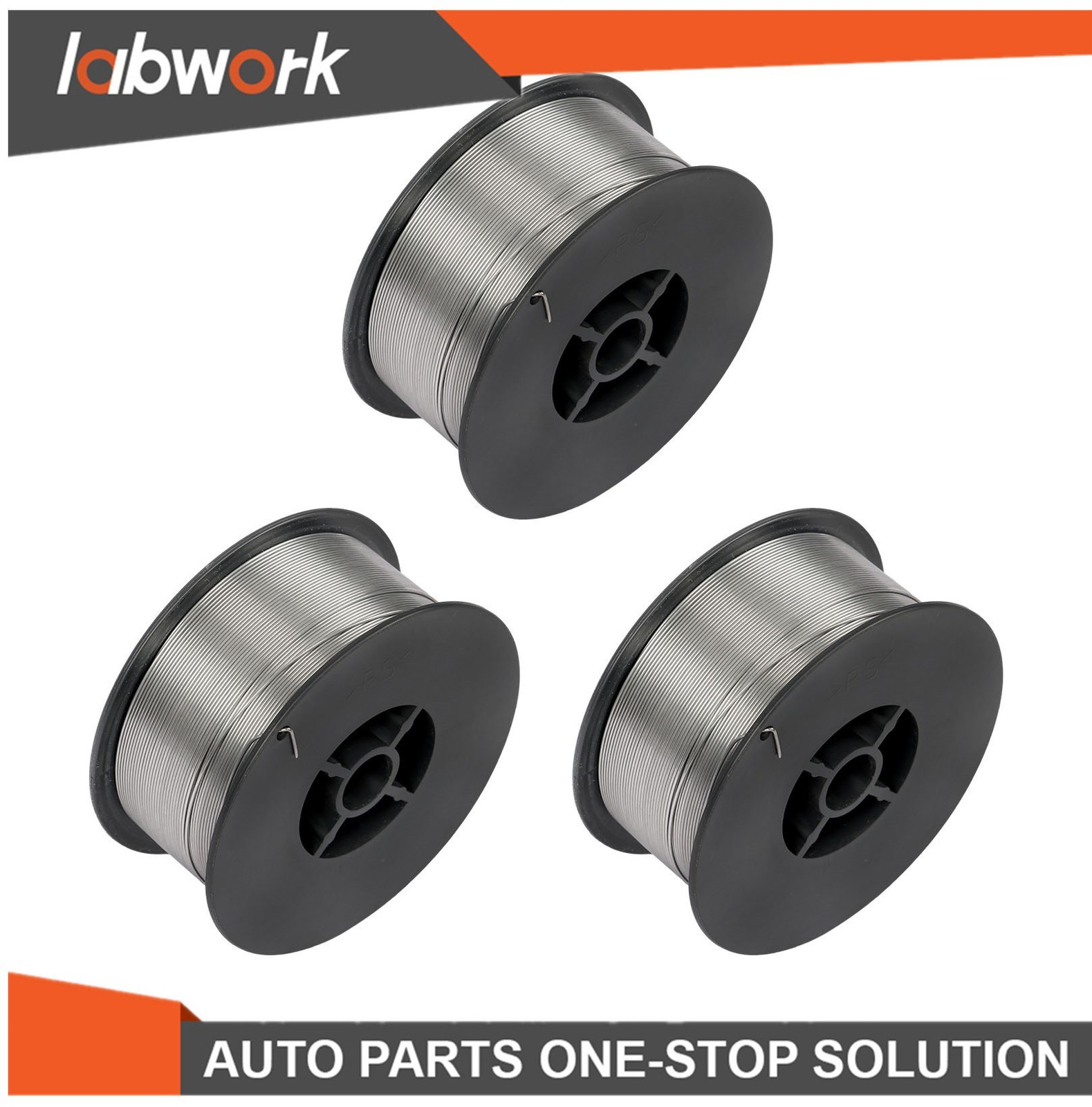 Labwork 3 Pack E71T-GS 0.035″ Gasless Flux Core MIG Welding Wire 2lb Roll