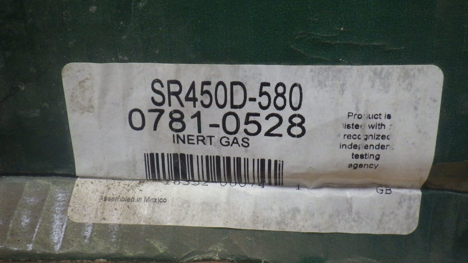 Victor Technologies SR-450D-540 Heavy Duty Single Stage Gas Welding Regulator