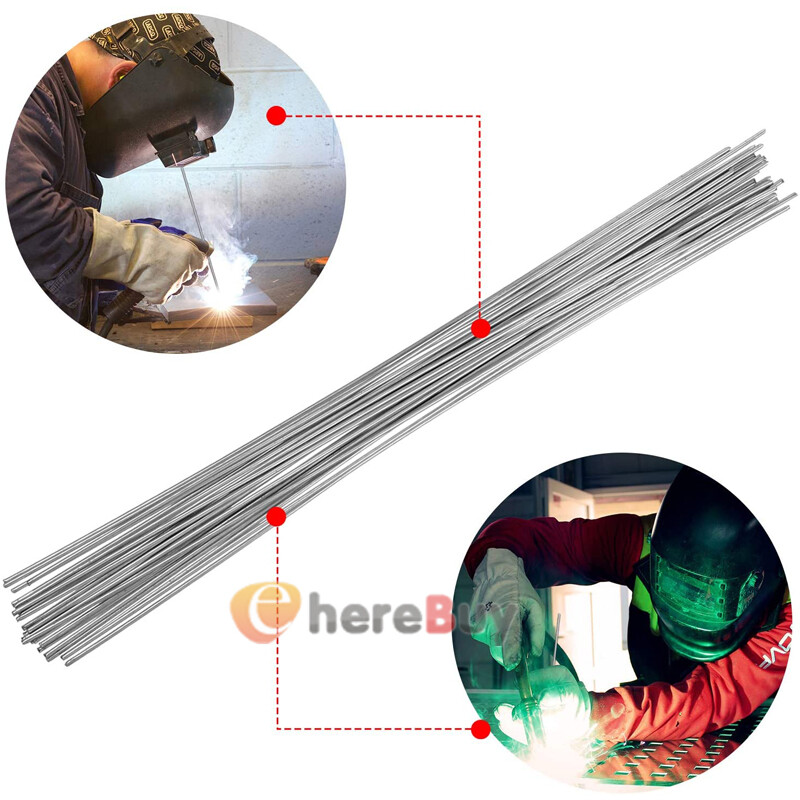 20-100PCS Aluminum Brazing Solution Welding Flux-Cored Rods Low Temperature Wire