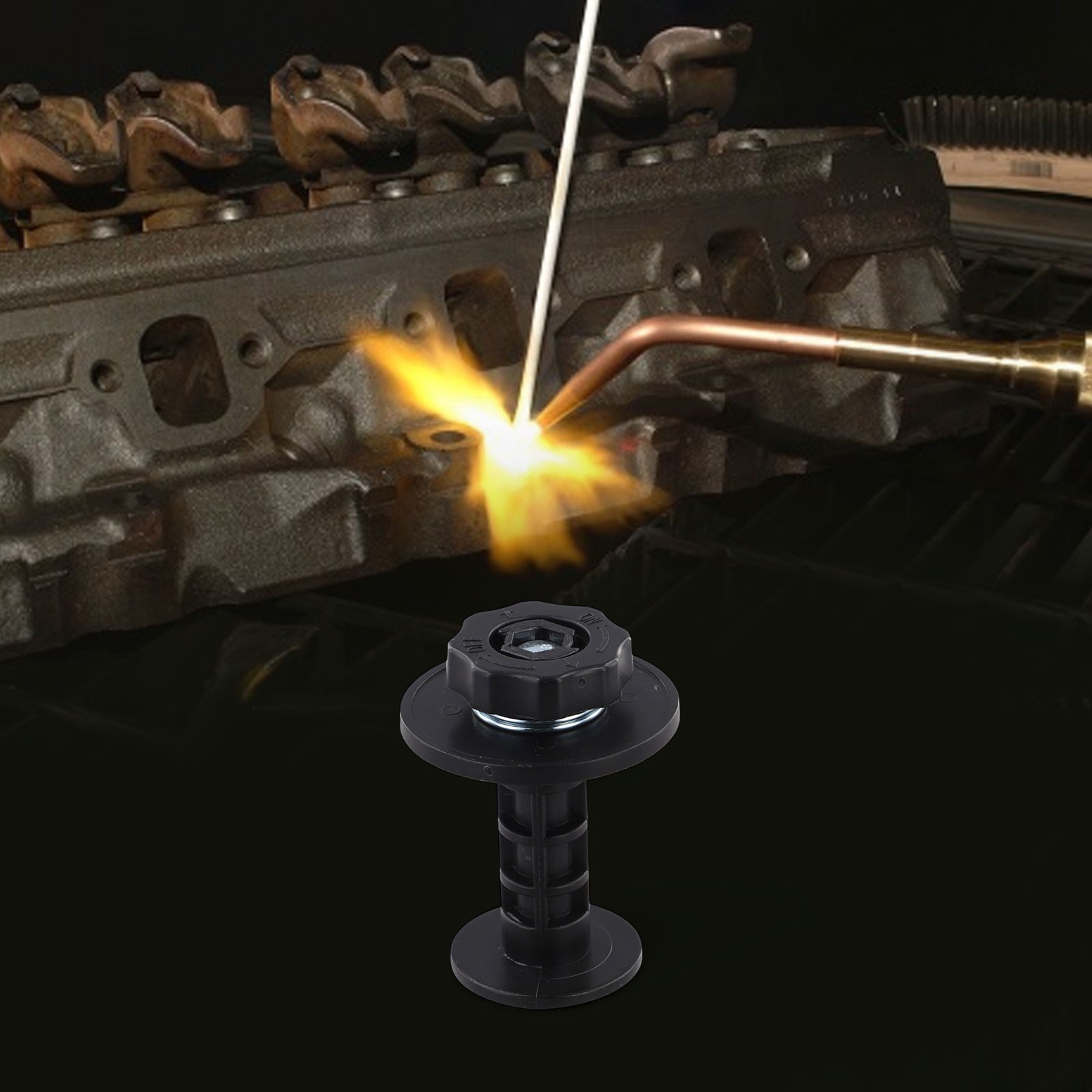 Securely Holds 1KG Spool Shaft with 3 Holes for MIG Welding Machine Wire Feeder
