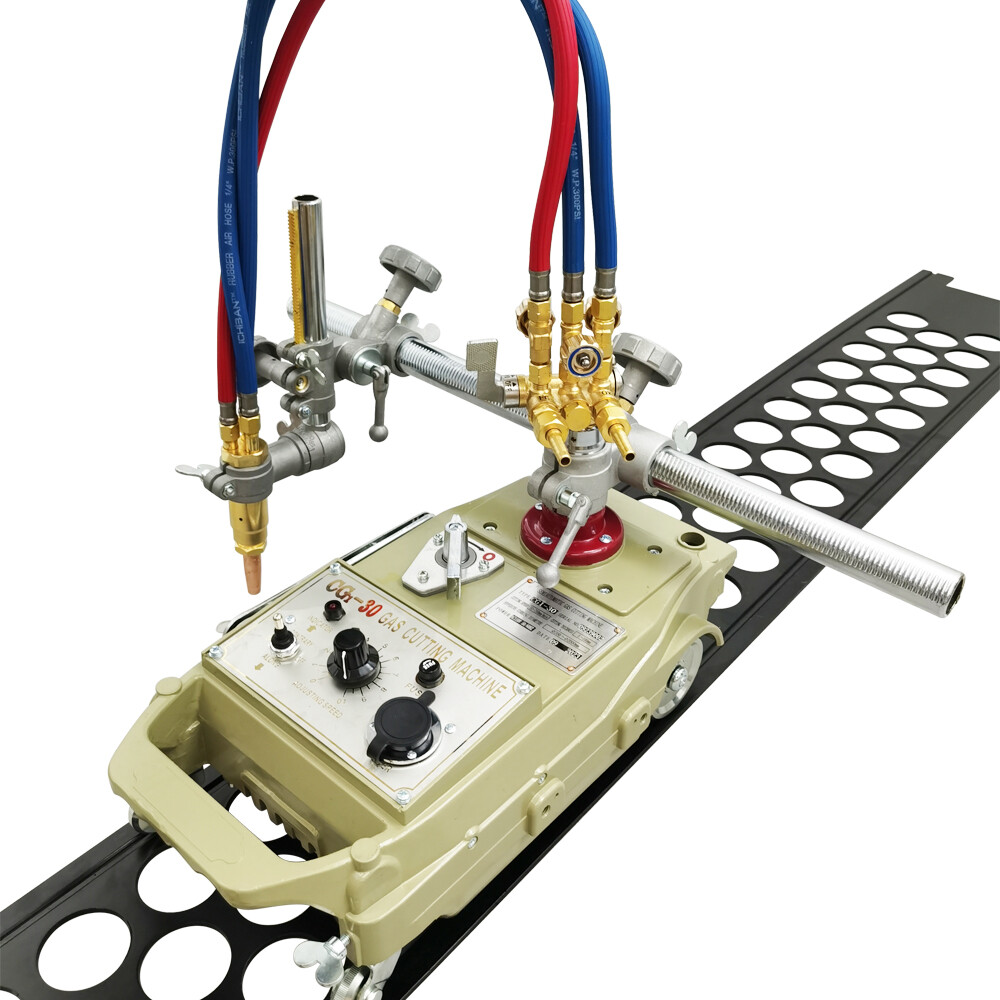110V Automatic Gas Cutting Machine Portable Burner 5.9ft Torch Track
