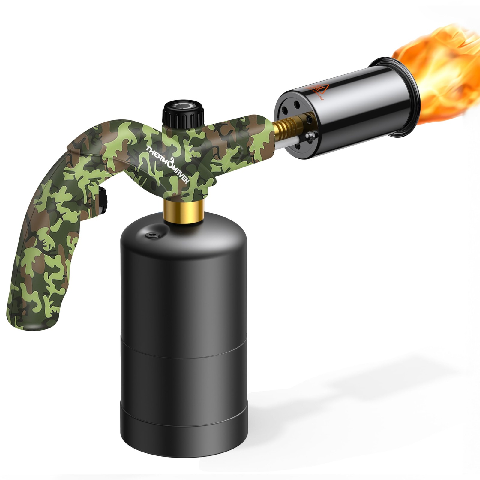 ThermoMaven Propane Torch Lighter, Cooking Torch Gun, Charcoal Lighter, Flame…
