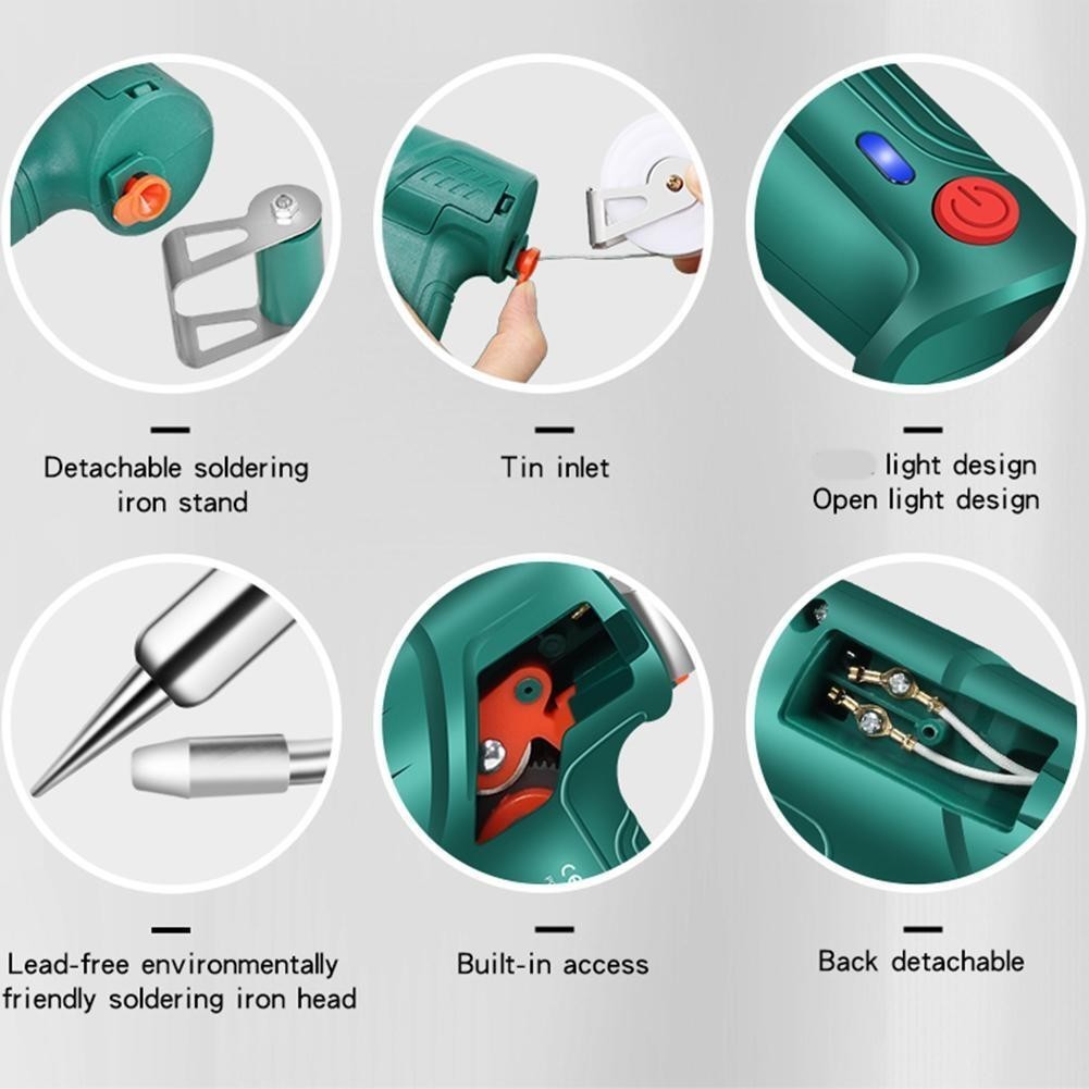 US Industrial Handheld Welding Gun – Internally Heated HOT Welder Tool