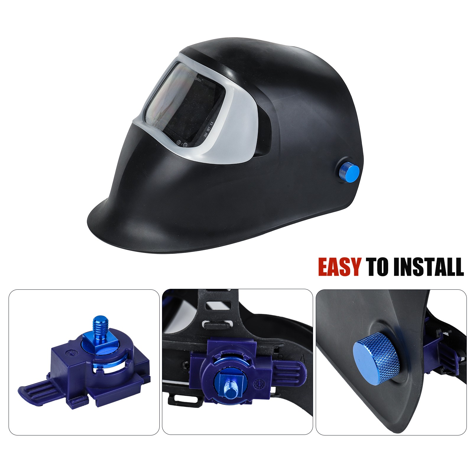 Welding Hood (Pipeliner) Fastener Welding Helmet Headgear Parts w/ gaskets 4Pcs
