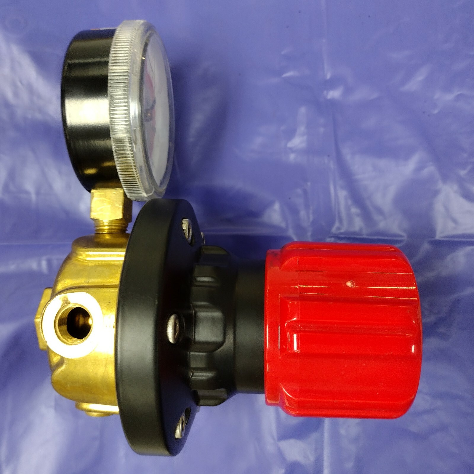 VICTOR ESL4-15-250A ACETALYNE PIPELINE REGULATOR 350 MAX PSIG 0-30 PSI INDICATOR