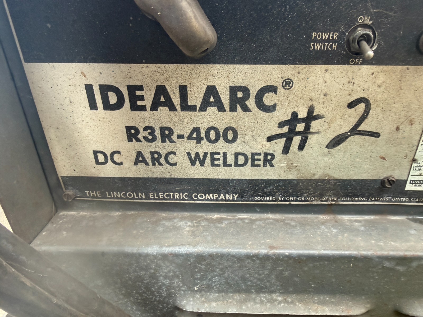 Lincoln Idealarc DC Arc STICK/TIG Welder Power Source 230/460v 3-PH, R3R- 400