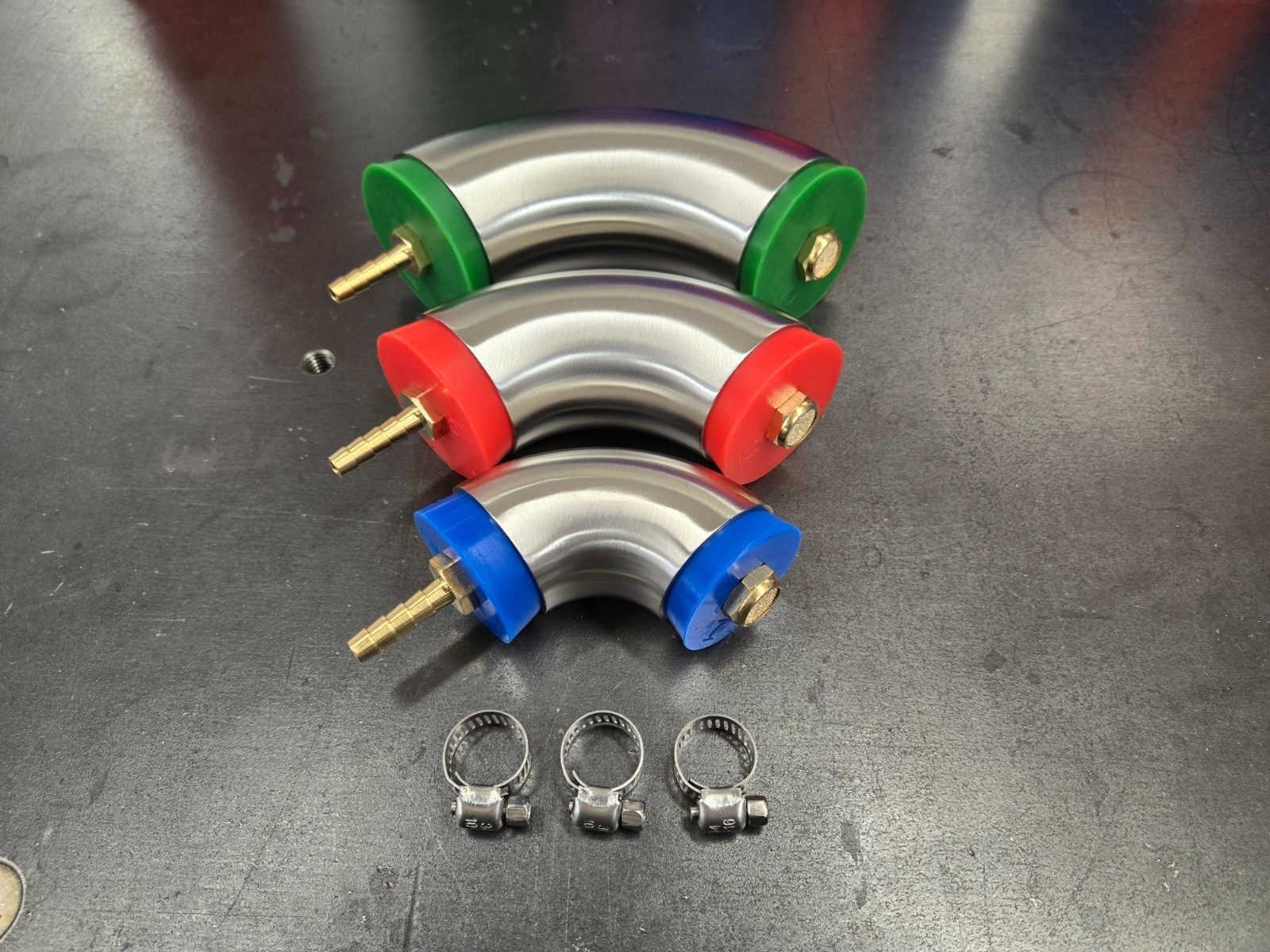 Silicone Purge Plug Kit with Diffusers 1-1/2 1-3/4 and 2 inch for Tig Welding