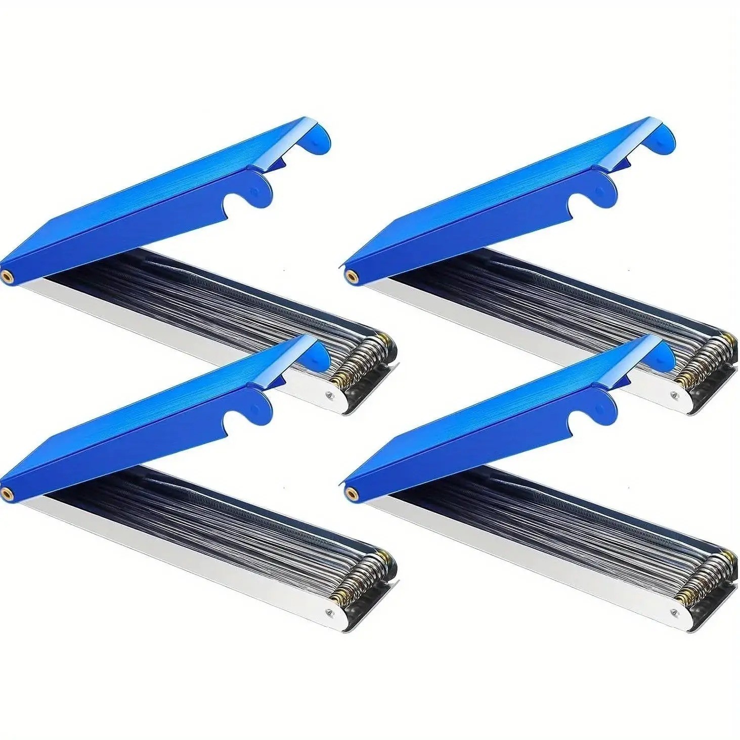 Blue Metal Shell 13 in 1 Welding Torch Nozzle Tip Cleaner For Welder Soldering