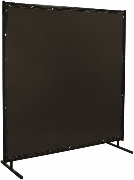 Steiner Welding Screen -Portable – Transparent Gray Vinyl 6' W x 6' H