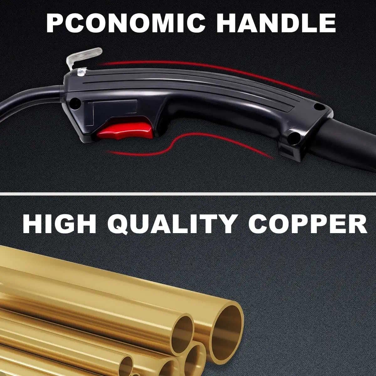 Hasweld 8ft No Gas Mig Gun Replacement Fits Lincoln Century 80GL FC90 90i FC
