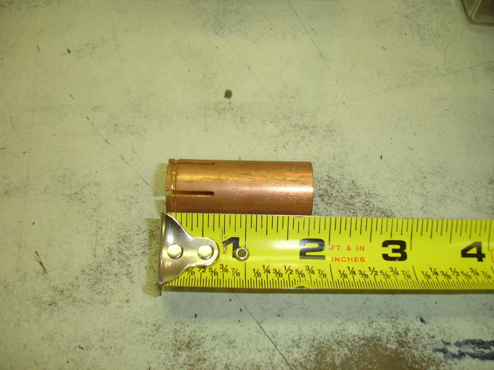 Bernard Straight Copper Nozzle 331 Very Old Stock 3/4″ Overall Diameter