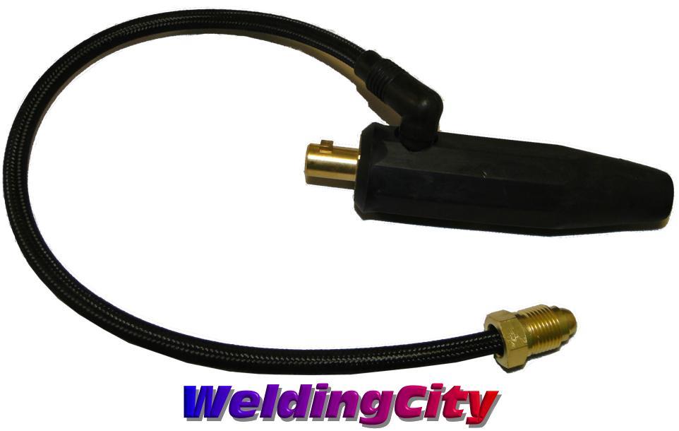 WeldingCity® Cable Adapter Dinse 35mm TIG Welding Torch 9/17 (195378) US Seller