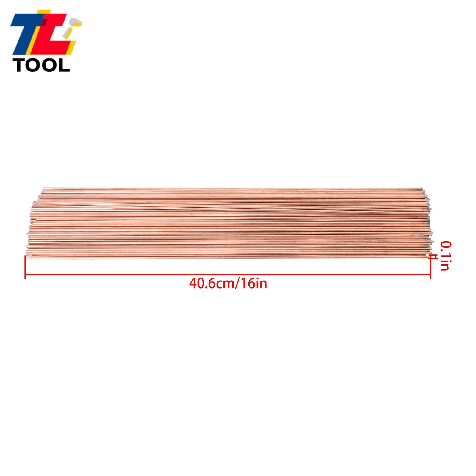 TIG ER70S-6 Welding Rod 5-lb 3/32″ x 16″ Carbon Steel Welding Electrodes