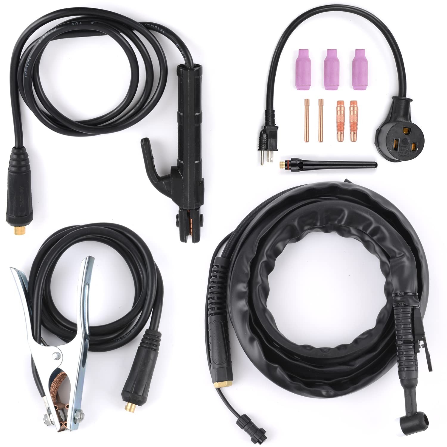 S7 Tig Welder, HF TIG/Stick/Arc Welders,200 Amp 110/220V Dual Voltage Pulse Weld