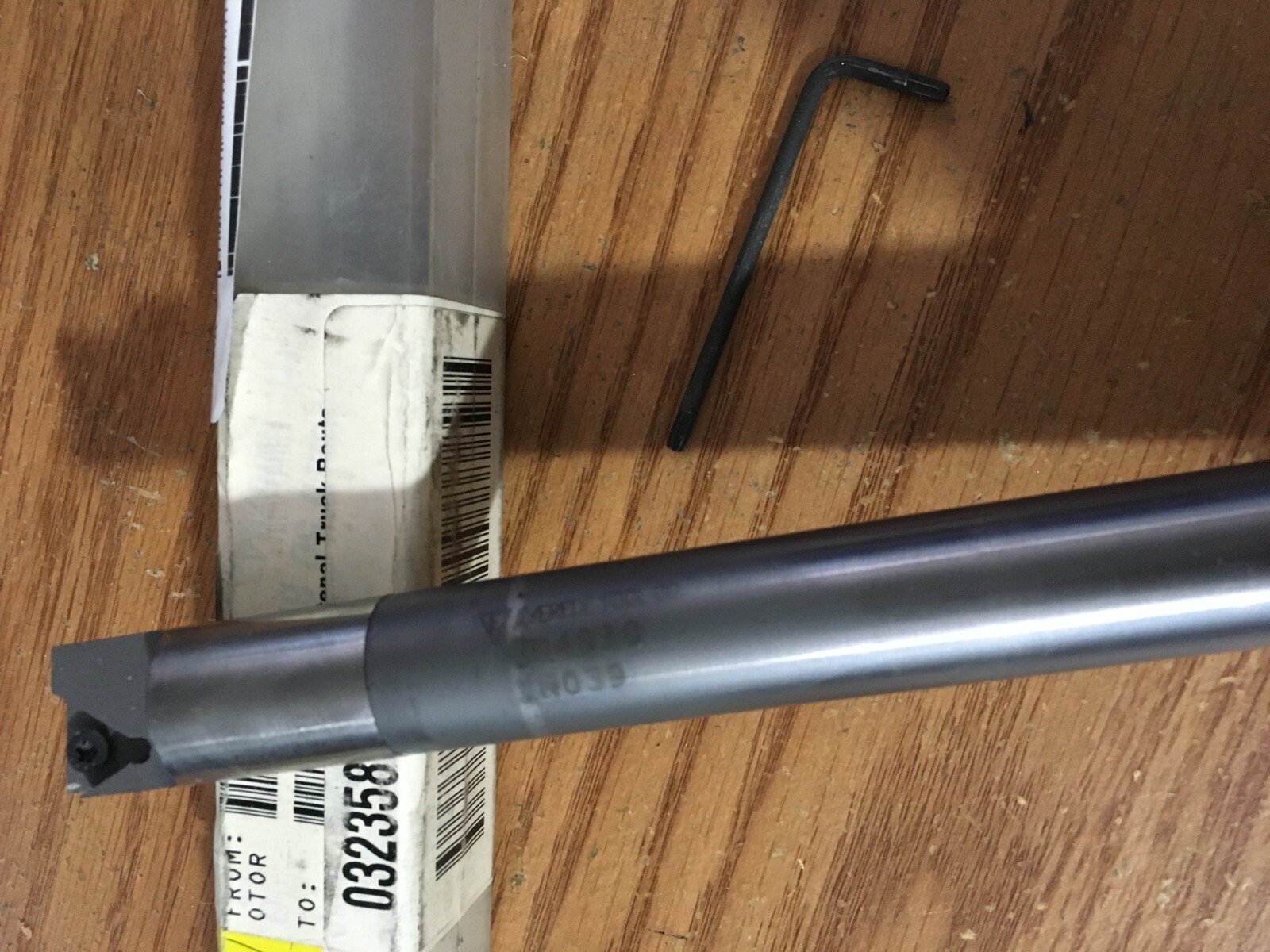 0.750″ Bar 0.844″ Min. Bore 5° 3/4″ Carbide Shank 10″ Indexable Boring Bar