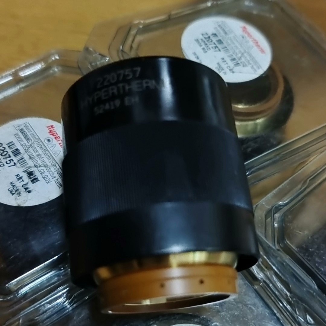 🔥Hypertherm Genuine Nozzle Retaining Cap 220757 for HPR400XD Plasma Torch 200A