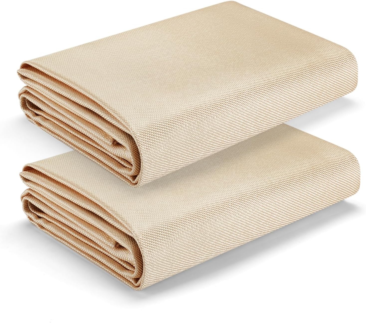 Manta Soldadura Fibra Vidrio Resistente Calor Ojales 4x6ft 2Pack