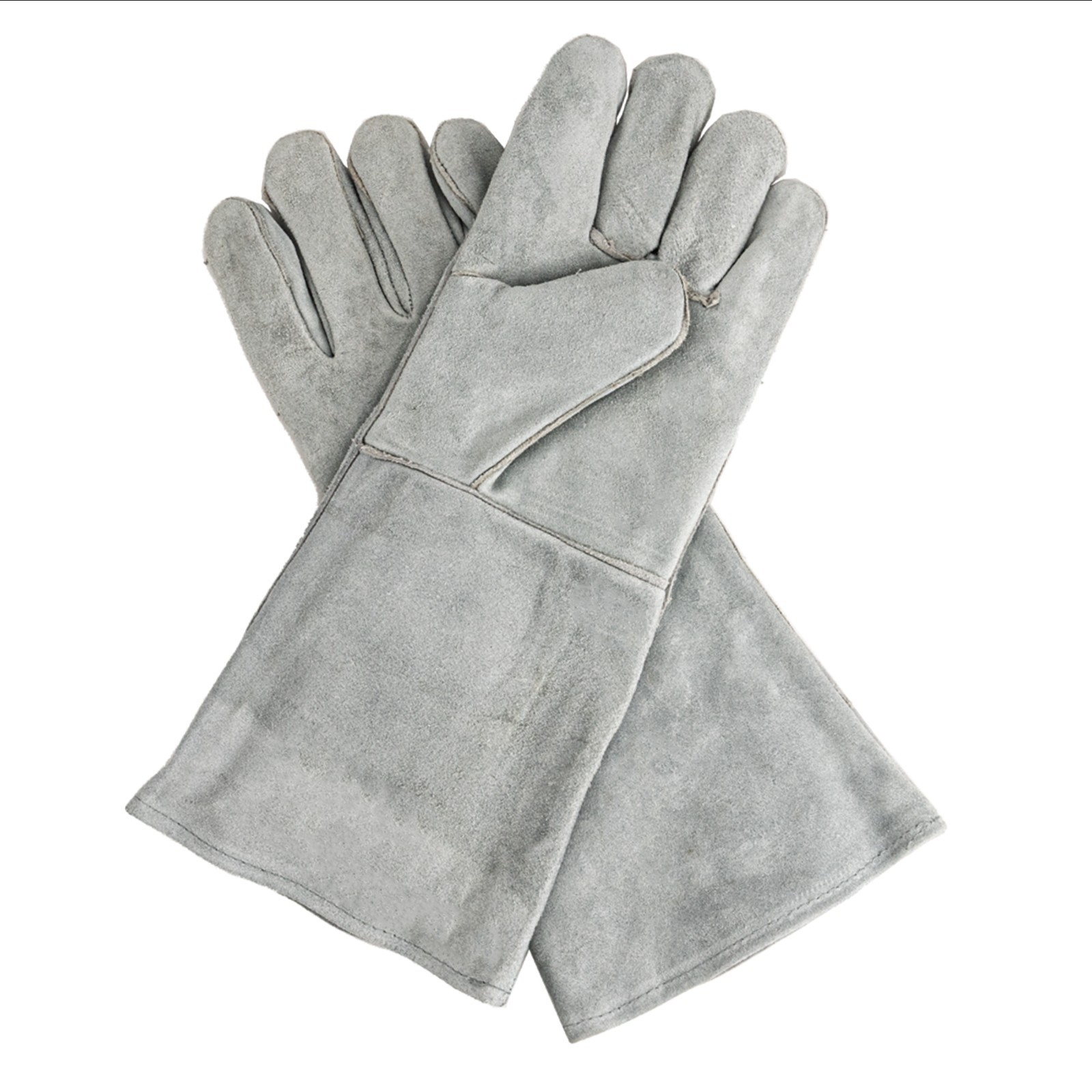 16 inc Premium Leather Welding Glove Heat Resistant Safety Work Heavy Duty Large
