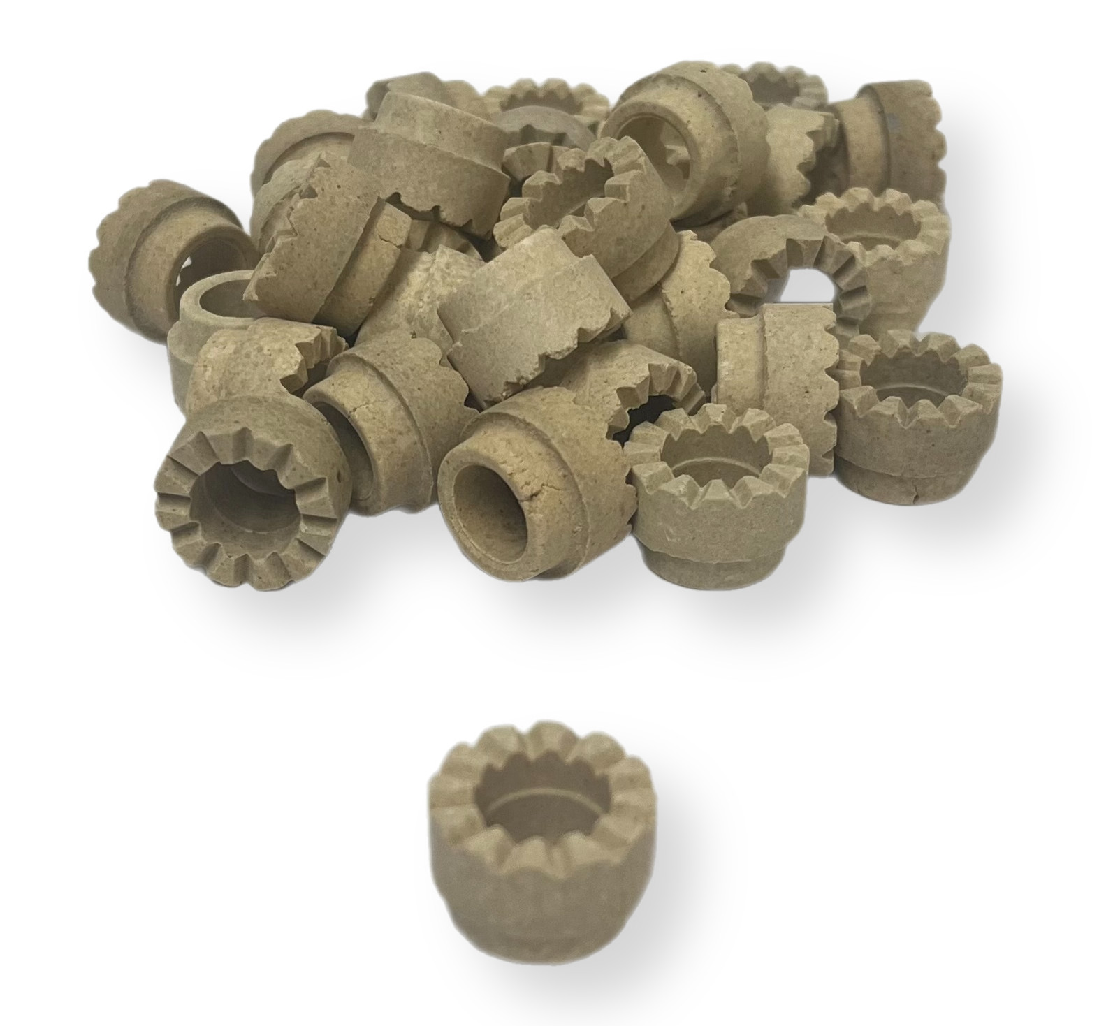 3/8″ Ceramic Stud Welding Heavy Duty Ceramic Ferrules Lot of 100