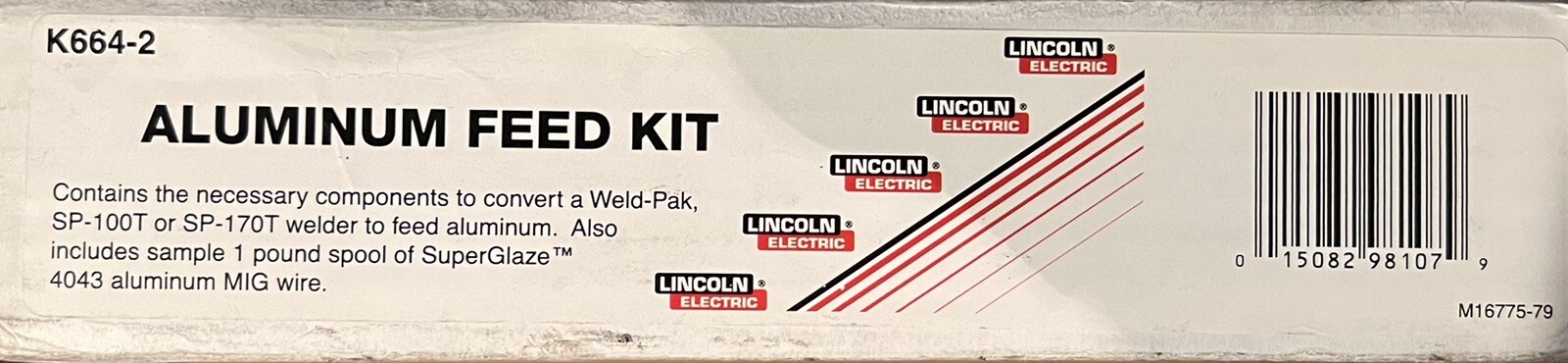 Lincoln Electric K664-2 Aluminum Welding Kit .035 in
