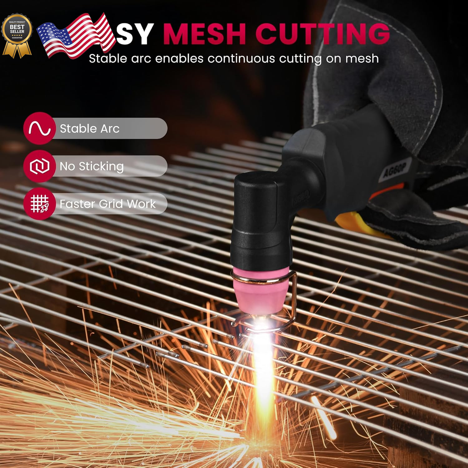 bestarc Plasma Cutter [Pilot Arc][Large LED Display][Air Sensor] 50A bestarc Pl